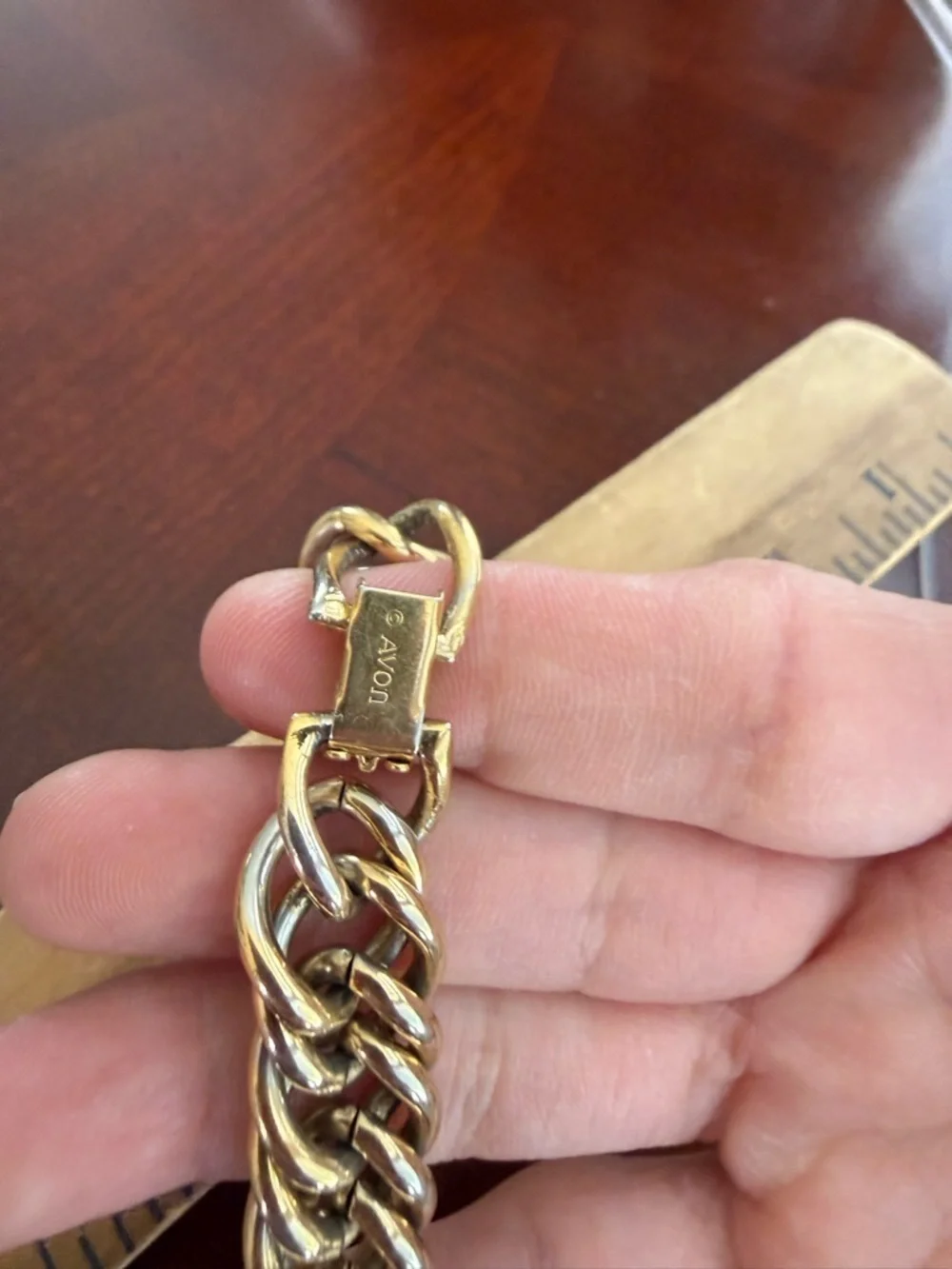 Vintage Avon Gold Tone Bracelet